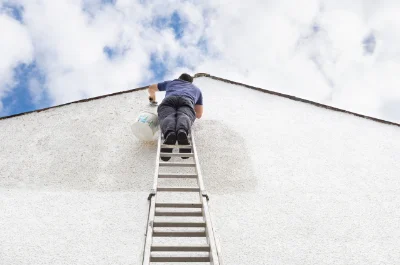Peinture extérieure à Moutiers — façades et ravalement